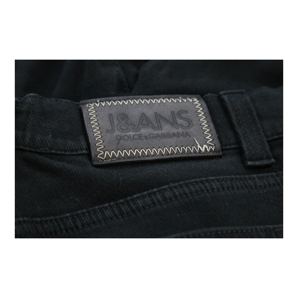 Vintage black Dolce & Gabbana Jeans - womens 30" waist