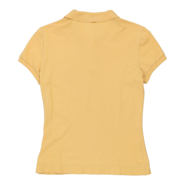 Vintage yellow Lacoste Polo Shirt - womens large