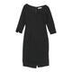 Vintage black Moschino Jeans Midi Dress - womens medium