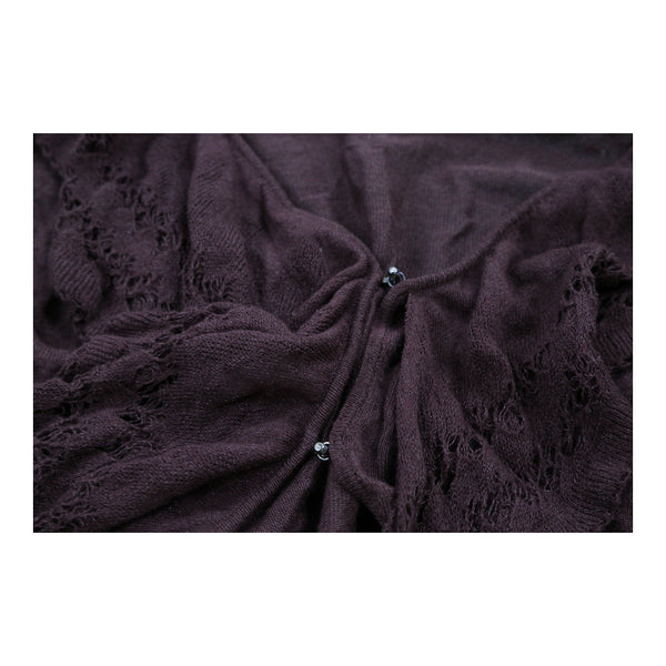 Vintage brown Cavalli Class Cardigan - womens large