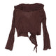 Vintage brown Cavalli Class Cardigan - womens large