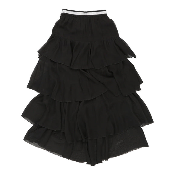 Vintage black Just Cavalli Maxi Skirt - womens medium