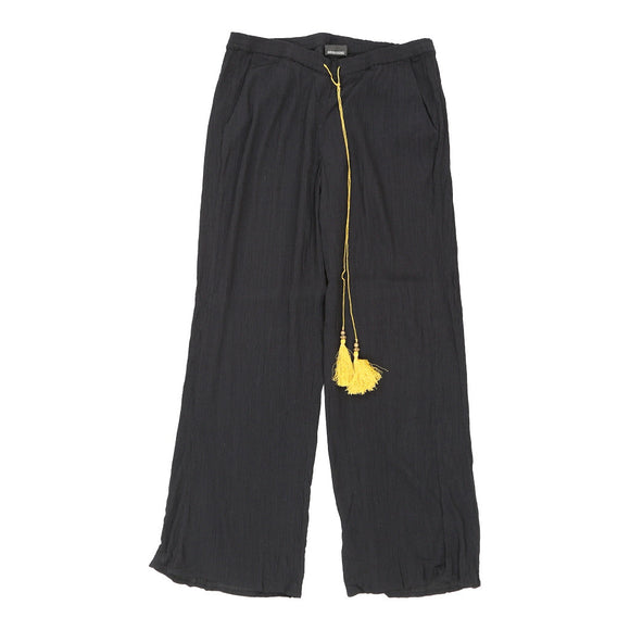 Vintage black Ermanno Scervino Trousers - womens x-large