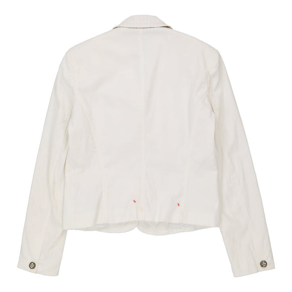 Vintage white Dolce & Gabbana Blazer - womens medium