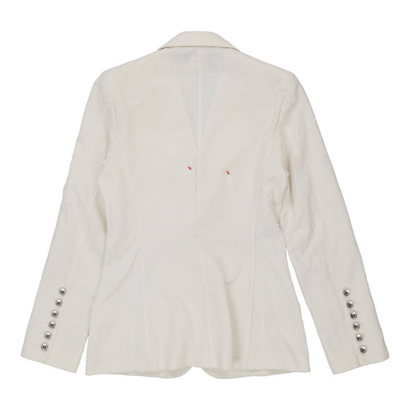 Vintage white Dolce & Gabbana Blazer - womens small