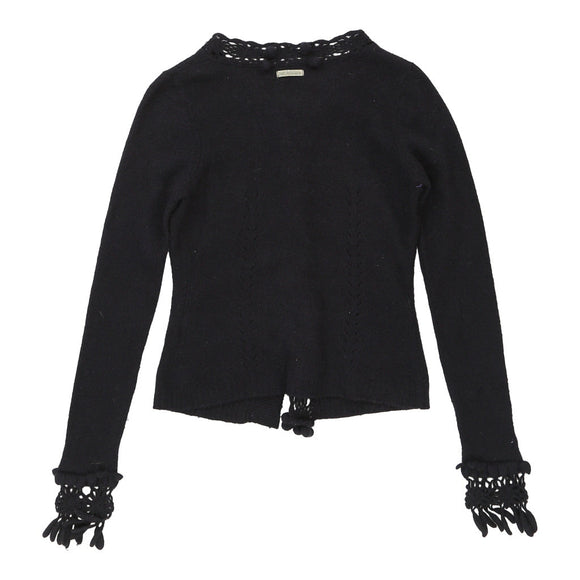 Vintage black Dolce & Gabbana Cardigan - womens x-small