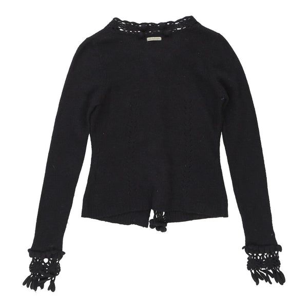 Vintage black Dolce & Gabbana Cardigan - womens x-small