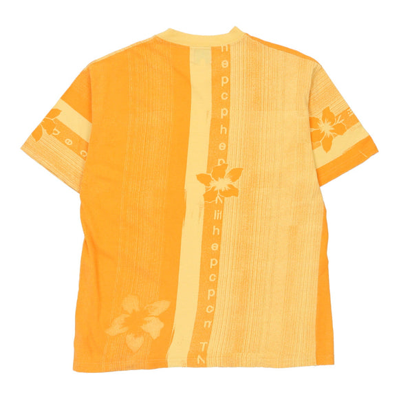 Vintage yellow Kenzo Jungle T-Shirt - womens large