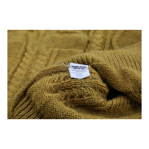 Vintage yellow Byblos Jumper - womens x-large
