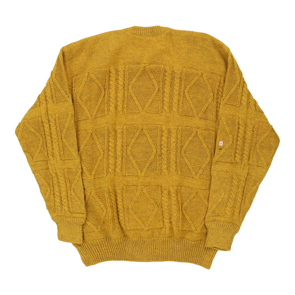 Vintage yellow Byblos Jumper - womens x-large