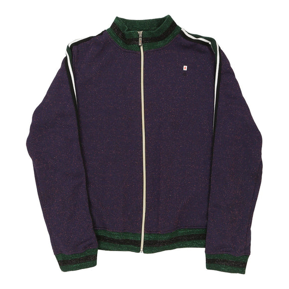Vintage purple Roberto Cavalli Sport Zip Up - womens medium