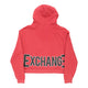 Pre-Loved pink Armani Exchange Hoodie - womens small