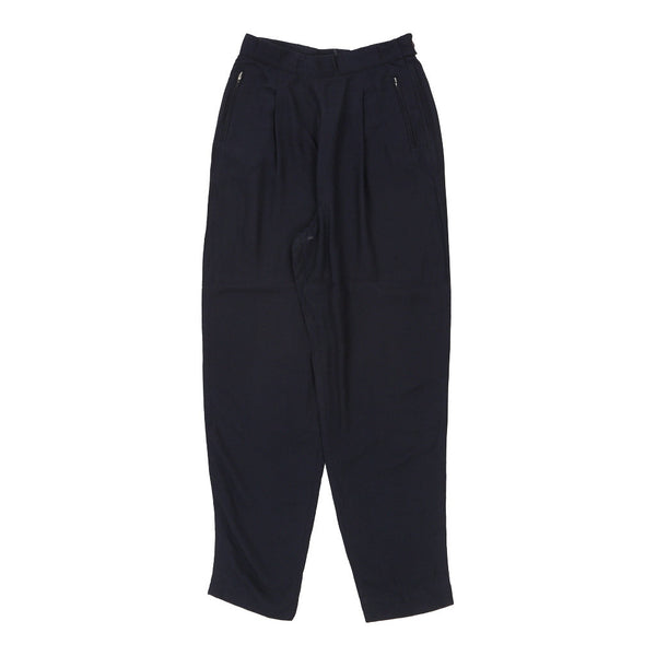 Vintage navy Emporio Armani Trousers - womens 28" waist