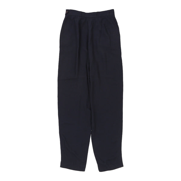 Vintage navy Emporio Armani Trousers - womens 28" waist