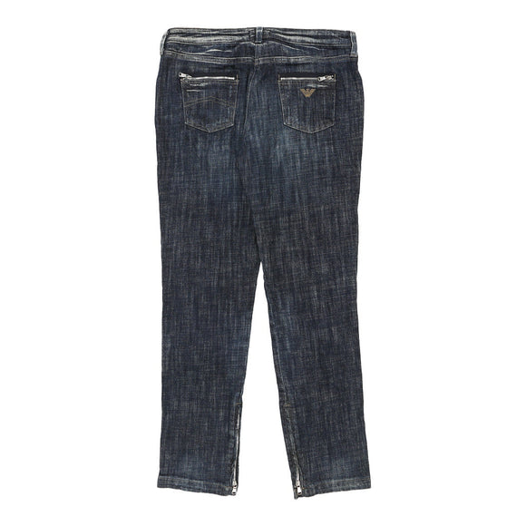Vintage blue Emporio Armani Jeans - womens 33" waist