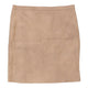 Vintage brown Fendissime Mini Skirt - womens 29" waist