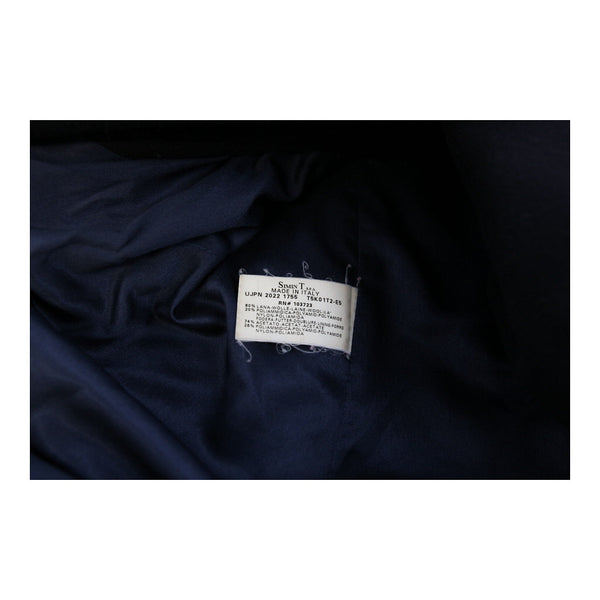 Vintage navy Armani Jeans Coat - womens medium