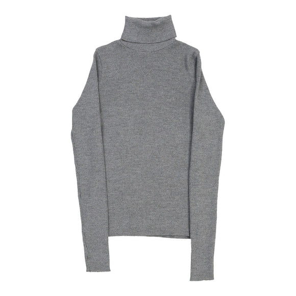 Vintage grey Dolce & Gabbana Rollneck - womens x-large