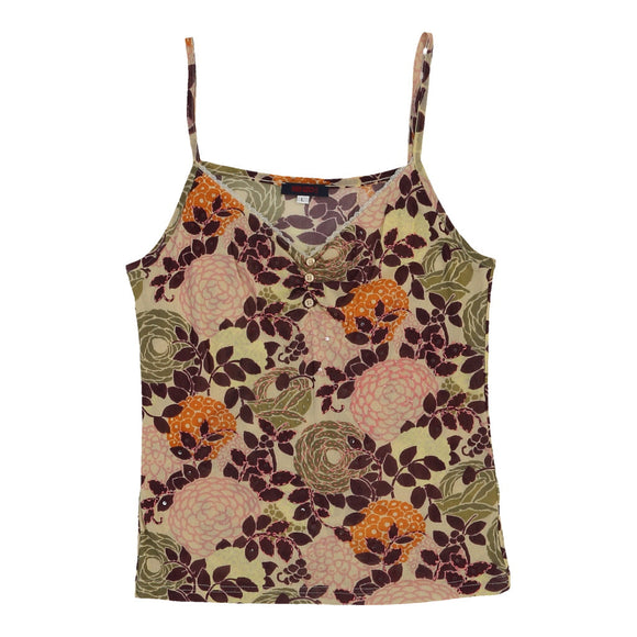 Vintage multicoloured Kenzo Mesh Top - womens large