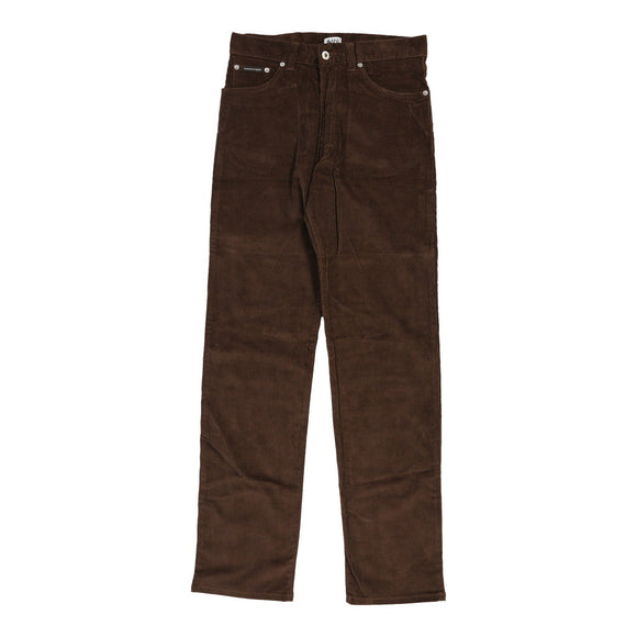 Vintage brown Dolce & Gabbana Cord Trousers - womens 30" waist