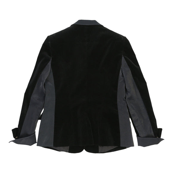 Vintage black Roccobarocco Blazer - womens medium