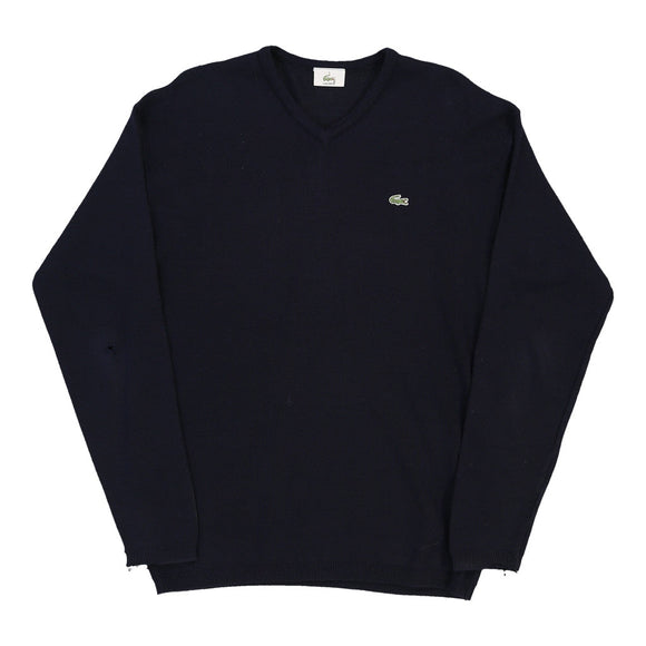 Vintage navy Lacoste Jumper - mens large