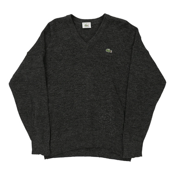 Vintage grey Lacoste Jumper - mens large