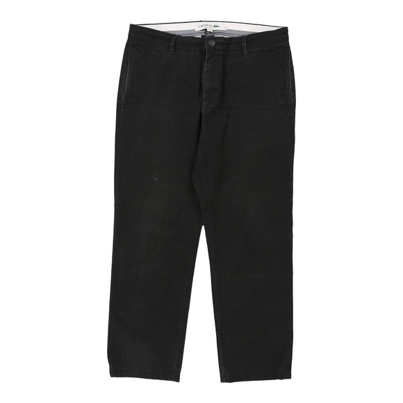 Vintage black Lacoste Trousers - mens 36" waist