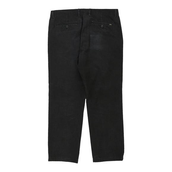 Vintage black Lacoste Trousers - mens 36" waist