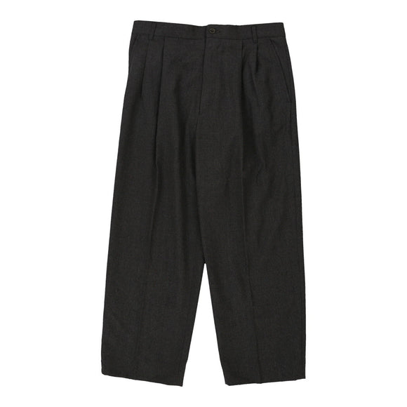 Vintage grey Byblos Trousers - mens 33" waist