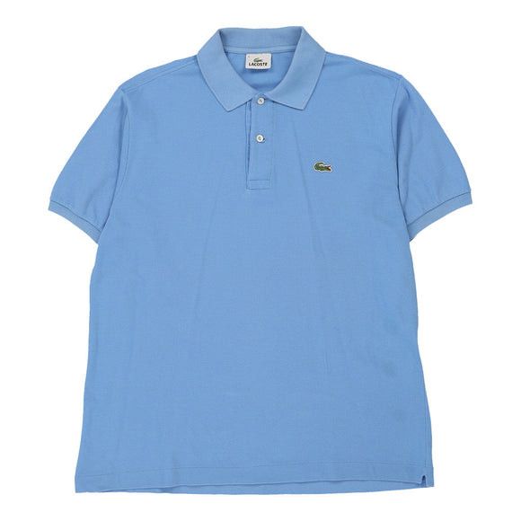 Vintage blue Lacoste Polo Shirt - mens medium