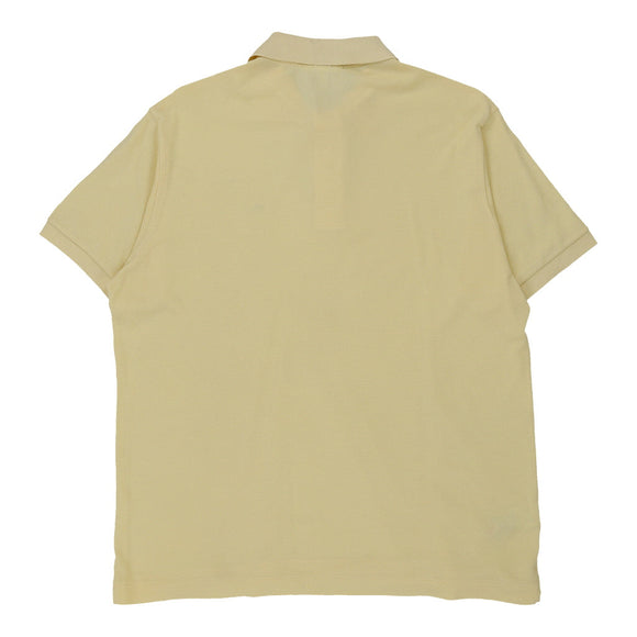 Vintage yellow Lacoste Polo Shirt - mens large