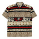 Vintageblock colour Byblos Short Sleeve Shirt - mens large