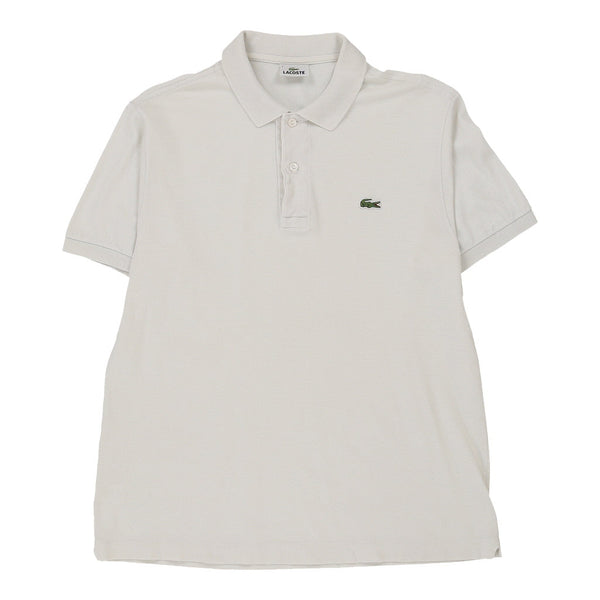 Vintagewhite Lacoste Polo Shirt - mens medium