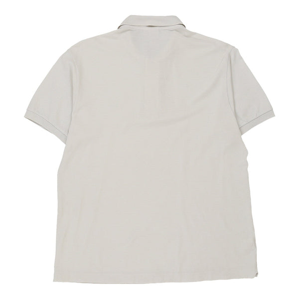 Vintagewhite Lacoste Polo Shirt - mens medium