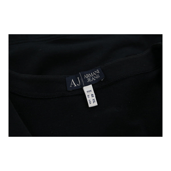 Vintageblack Armani Jeans Top - womens medium