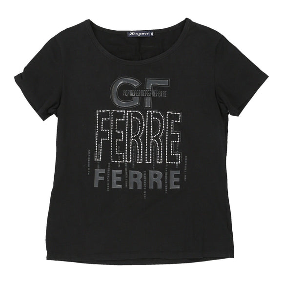 Vintageblack Gianfranco Ferre T-Shirt - womens xx-large