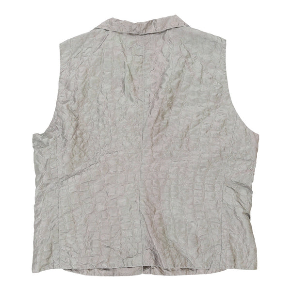 Vintagesilver Armani Vest - womens medium