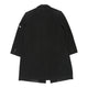 Vintage black Burberry London Overcoat - mens medium