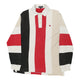 Vintage cream Burberry London Rugby Shirt - mens large