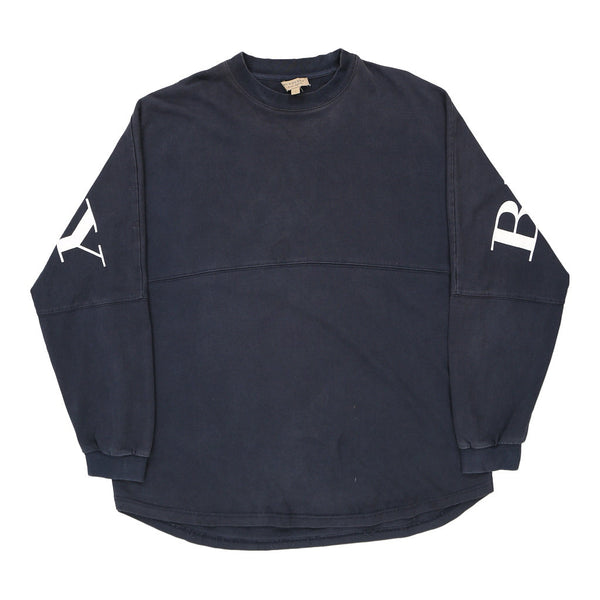 Vintage blue Burberry London Long Sleeve T-Shirt - mens large