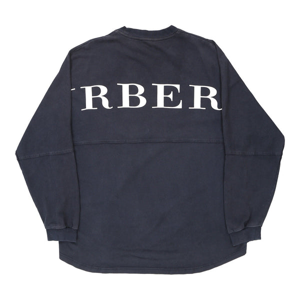 Vintage blue Burberry London Long Sleeve T-Shirt - mens large