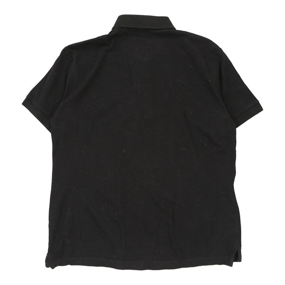 Vintage black Burberry Polo Shirt - mens medium