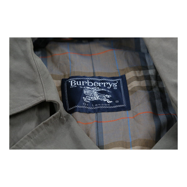 Vintage khaki Burberry Trench Coat - mens xxx-large