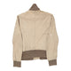 Vintage beige Burberry Brit Suede Jacket - mens small