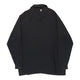 Vintage black Burberry Cardigan - mens x-large