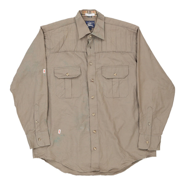 Vintage beige Burberry Shirt - mens large