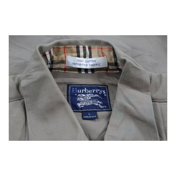 Vintage beige Burberry Shirt - mens large