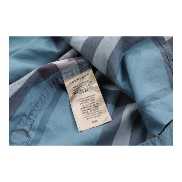Vintage blue Burberry Brit Shirt - mens small