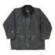 Vintage black Burberry Wax Jacket - womens small